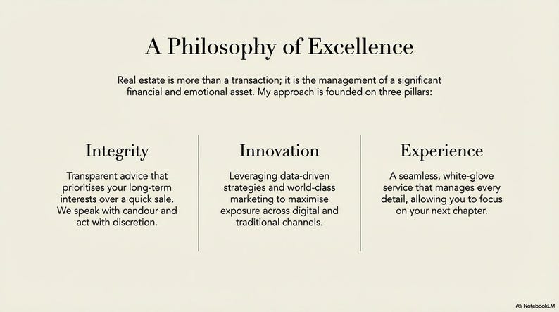 Presentation av lyxfastighetsannons | Mall för mäklarförslag (Canva och PowerPoint) bild 8