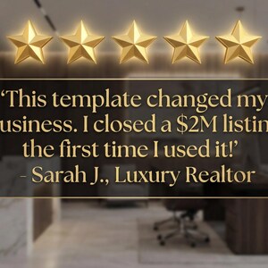 Presentation av lyxfastighetsannons | Mall för mäklarförslag (Canva och PowerPoint) bild 4