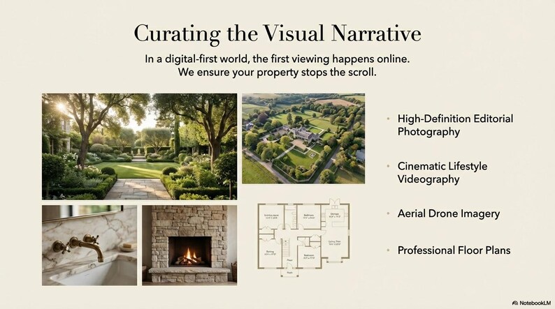 Presentation av lyxfastighetsannons | Mall för mäklarförslag (Canva och PowerPoint) bild 13