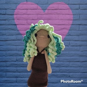 Crochet Tree Nymph Amigurumi Plush Doll