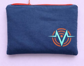 Vox - Hazbin Inspired Zip Pouch