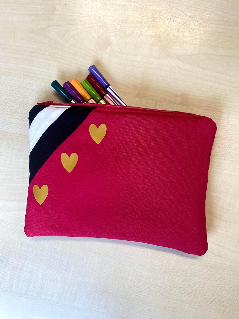 Valentino - Hazbin Inspired bag, zip pouch image 2