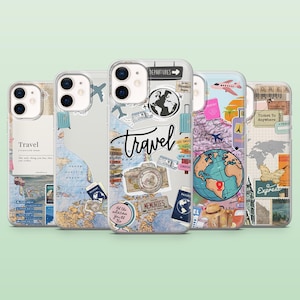 Custodia da viaggio per iPhone 18 Pro 17, 16, 15, 14, 13, Samsung S26, S25, S24, S23, A16, A26, A56 Pixel 11, 10 Pro
