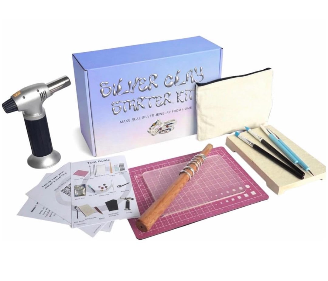 DIY Silver Ring Kit for Beginners – Make Solid Silver Jewelry at Home ...