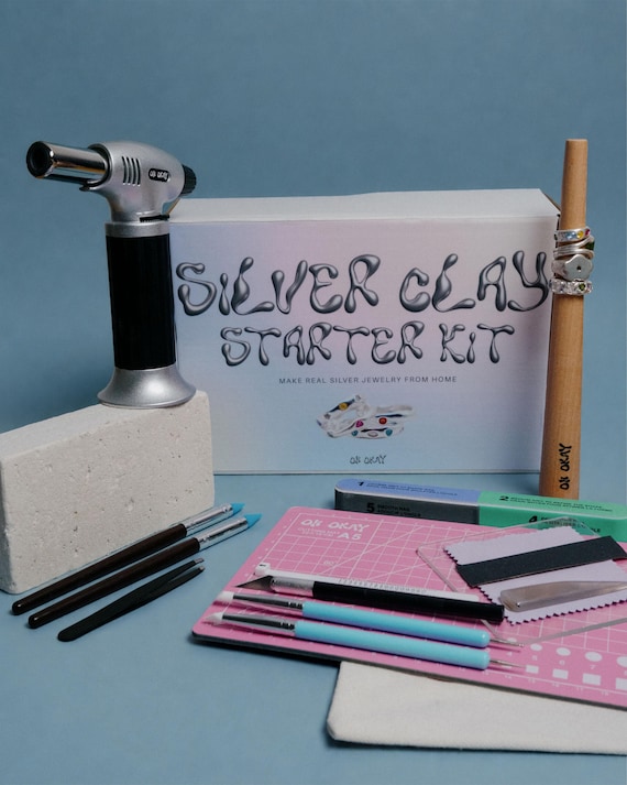 DIY Silver Metal Clay Ring Kit for Beginners – Make Solid Silver Jewelry at Home