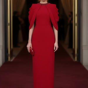 Red Valentino Gown - Etsy Australia