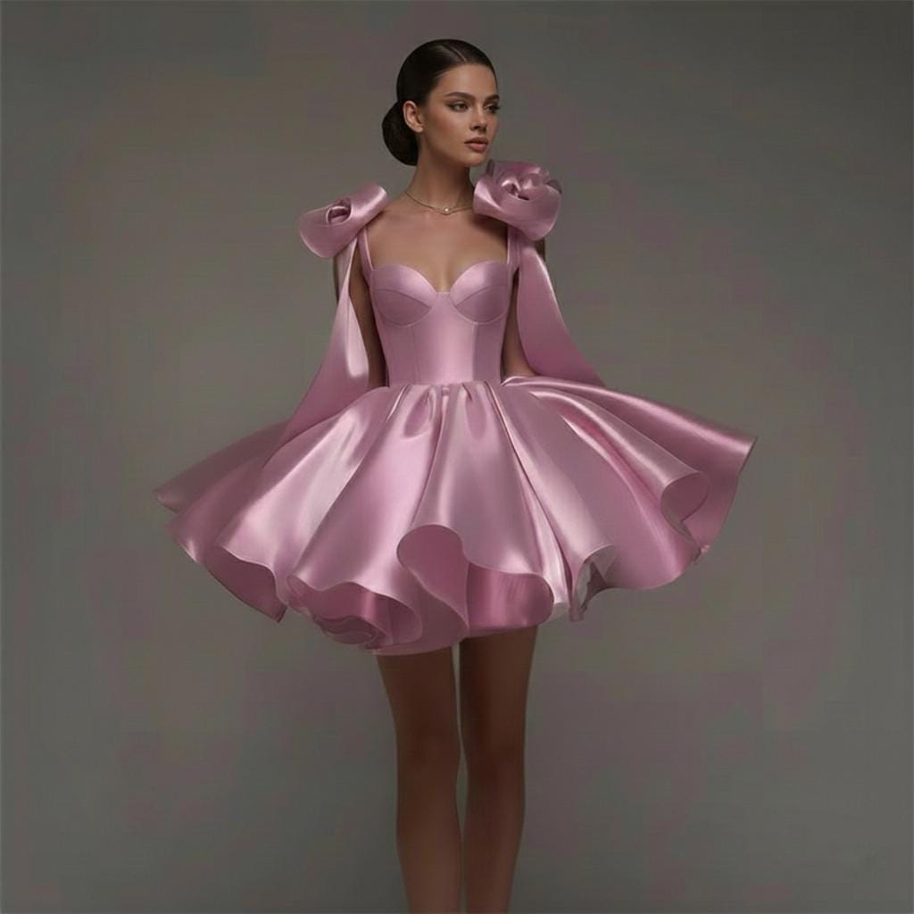 navy blue dress for baby girl 8th Grade Dance Dresses Middle School Winter Formal main image 1