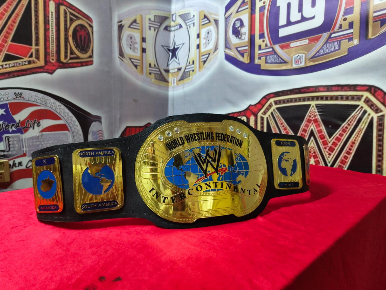 Wwf intercontinental championship replica title belt - Etsy 日本