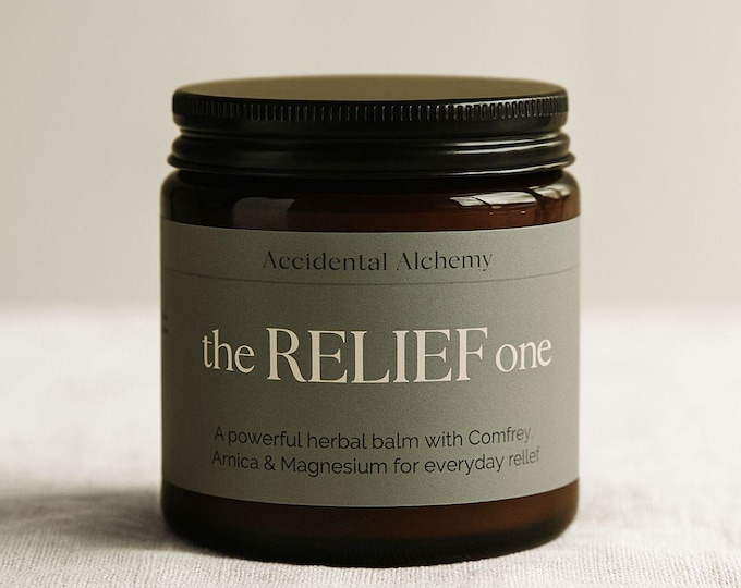 Arnica & Magnesium Natural Muscle Balm: The Relief One by Accidental Alchemy