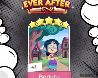 Beauty - Set 22 - Monopoly Go-stickers