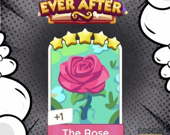 The Rose - Set 22 - Monopoly Go-stickers