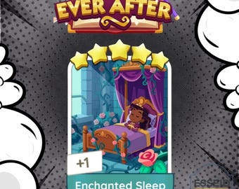 Enchanted Sleep - Set 23 - Monopoly Go-stickers