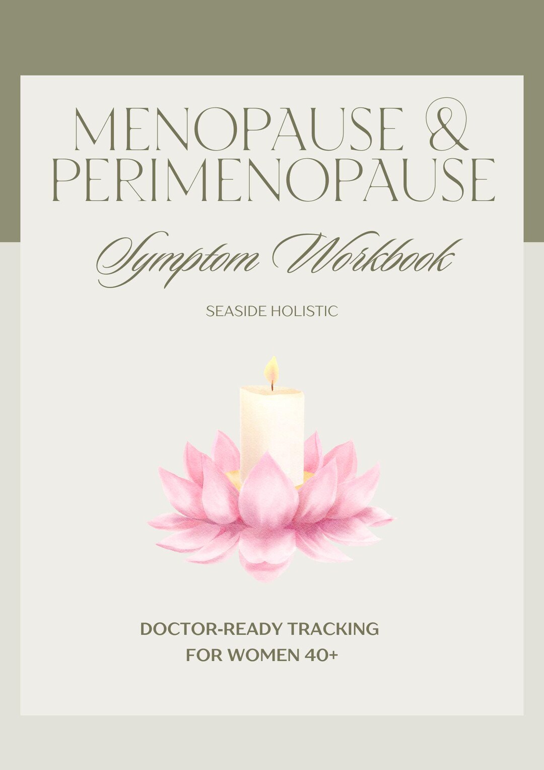 Menopause and Perimenopause Symptom Workbook - Etsy