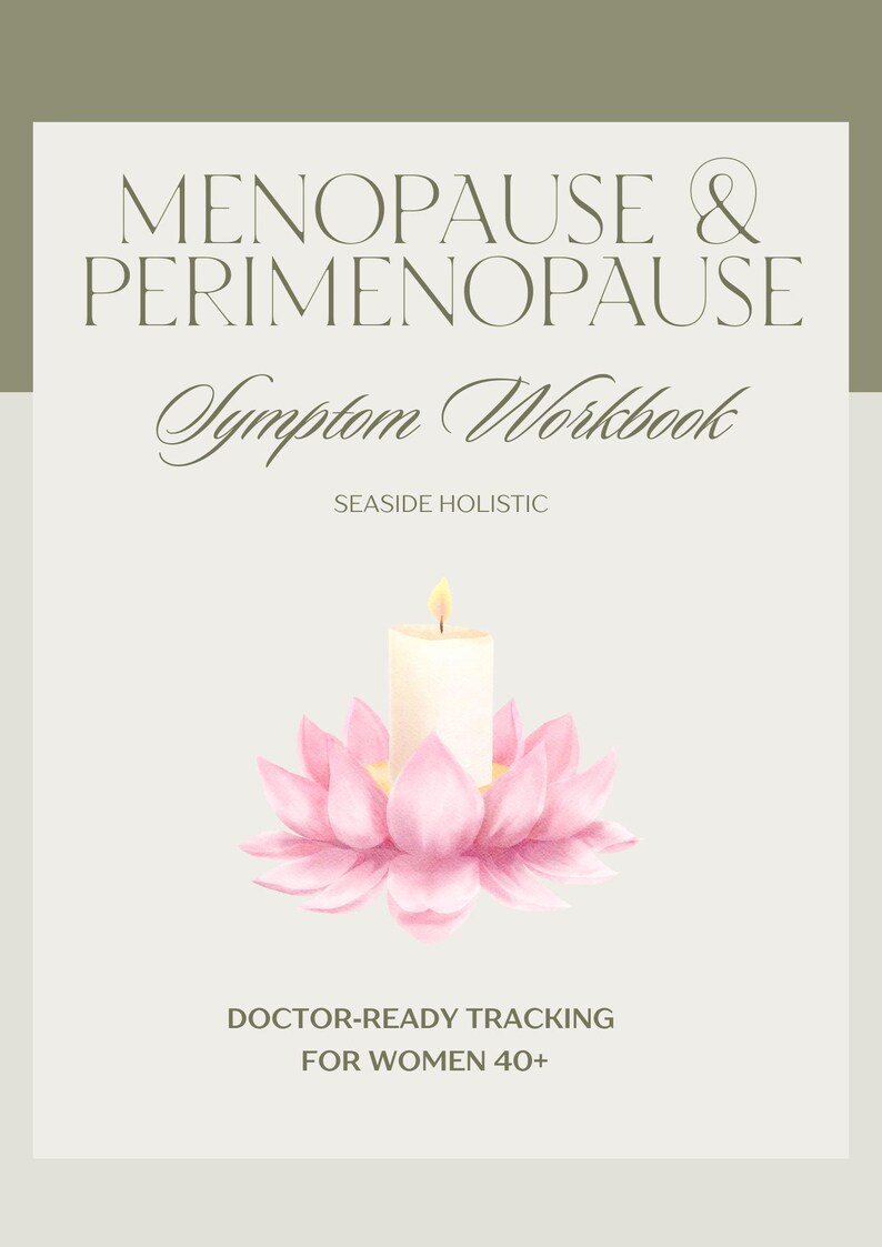 Menopause and Perimenopause Symptom Workbook - Etsy