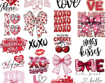 Paquete SVG de San Valentín: camisetas, tazas e impresiones (descarga digital)
