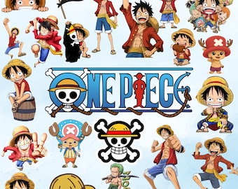 Pacchetto PNG di One Piece, clipart di One Piece, anime di Luffy di One Piece di alta qualità, disegni di avventura piratesca, tappetino da gioco PNG di One Piece, maglietta di One Piece