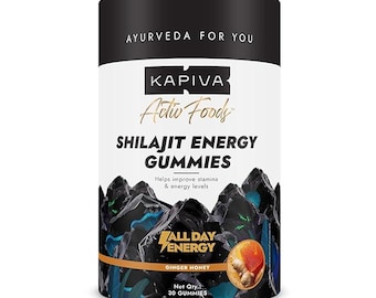 Ekologiska Shilajit Pure Gummies, 1 månads förbrukning av HIMLAYAN Shilajit Gummies 30N