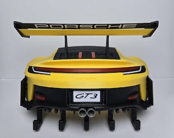 Porsche 911 GT3 RS key hanger | Car Enthusiast Gift | Garage Decor