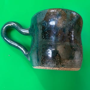 3 Finger Handle Mug - Etsy