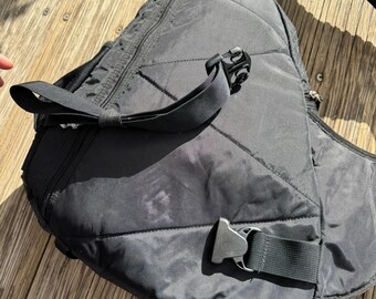 Retro Vintage Black 2000 Rare Oakley Sling Bag Summer Messenger