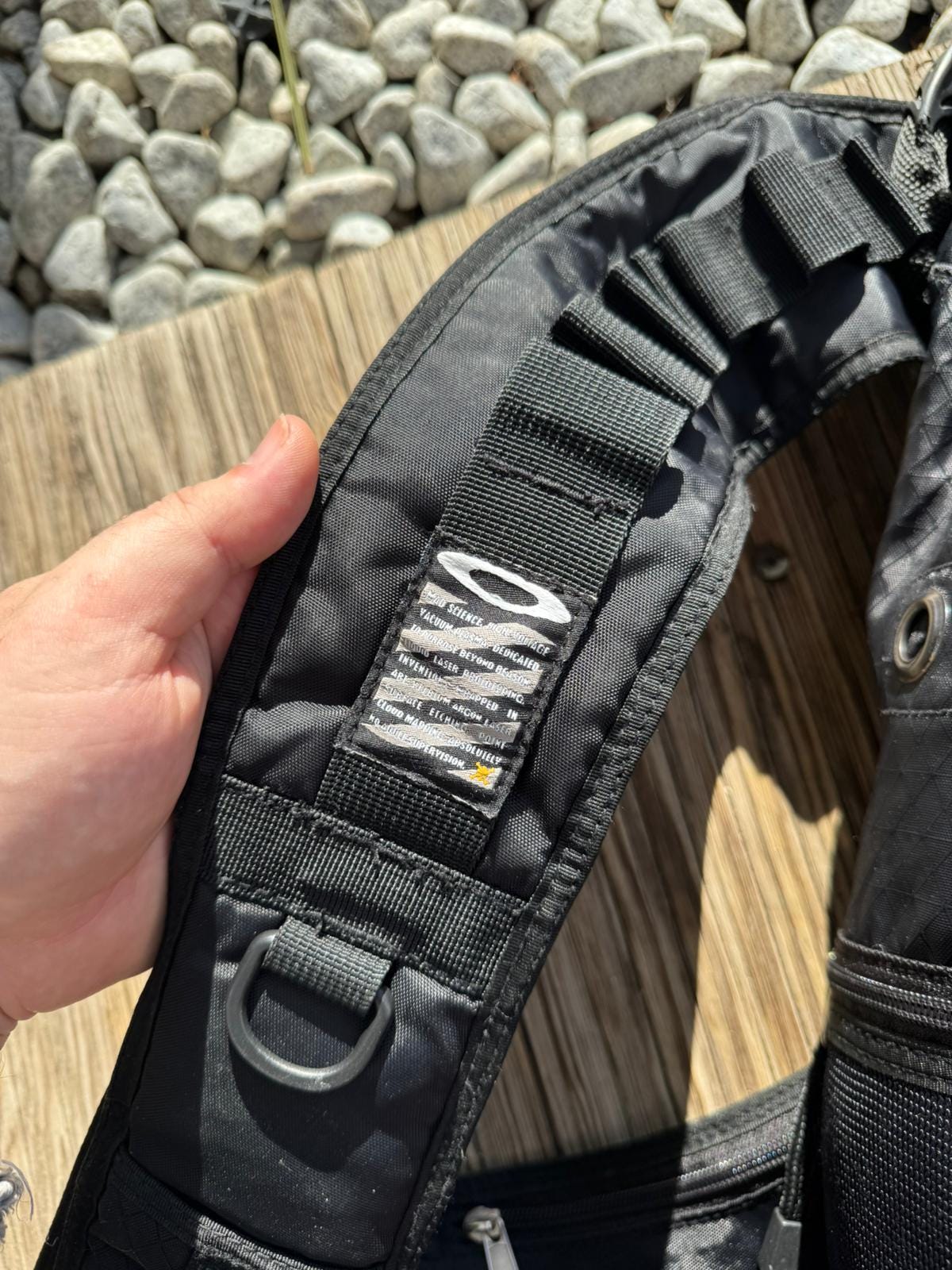 Retro Vintage Black 2000 Rare Oakley Sling Bag Summer Messenger 