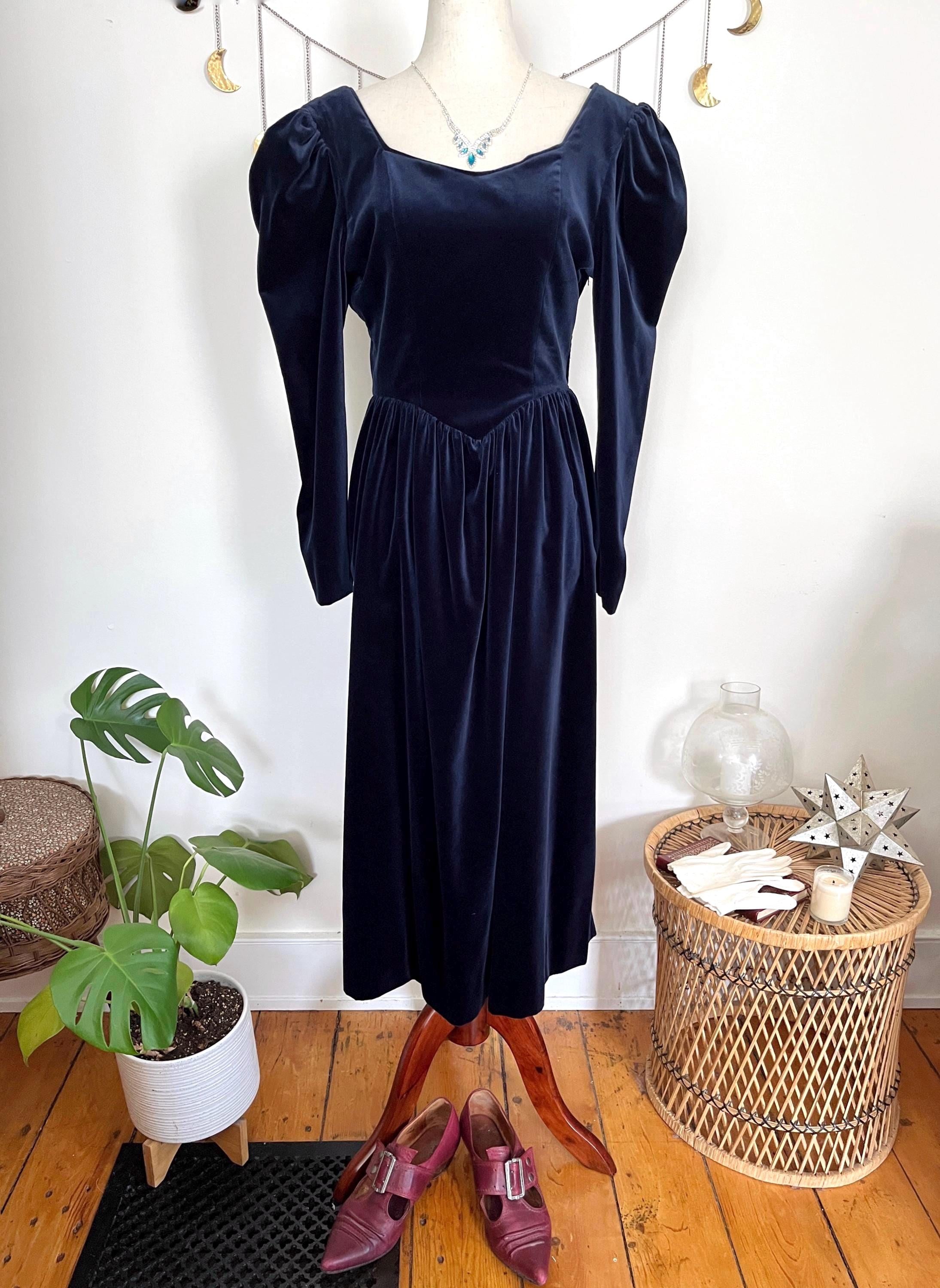 専用❣️Made GreatBritain Laura Ashely dress Vintage 80s 90s Laura Ashley Great Britain USA 6 Floral Dress