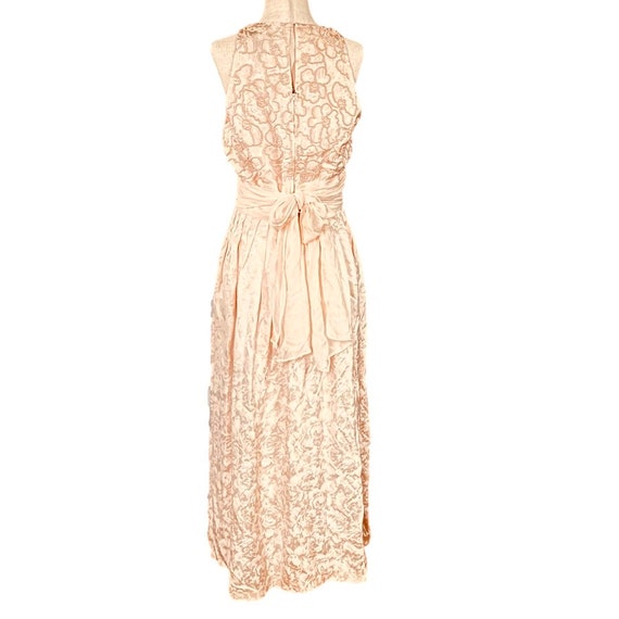 Pink Marie St. Claire Beaded Silk Vintage Evening… - image 4