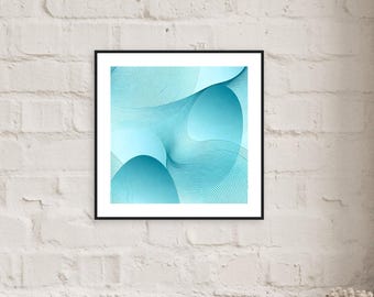 Abstract Wall Art - TSUYUKUSA