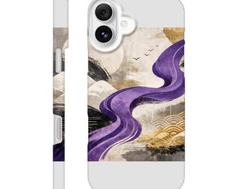 Abstract Art - KYOMURASAKI - Phone Case
