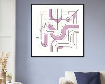Abstract Wall Art - ASAMURASAKI