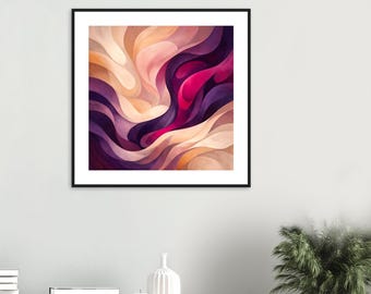 Abstract Wall Art - MURASAKISHIKIBU