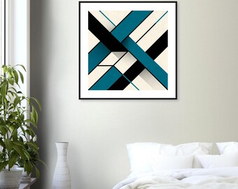 Abstract Wall Art - KAMONOHA
