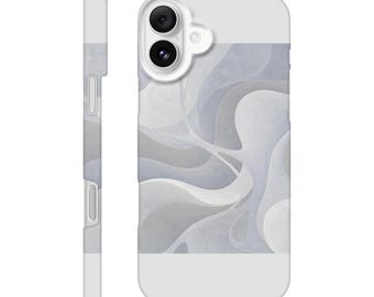 Abstract Art - SNOW - Phone Case