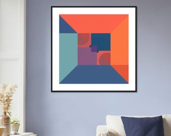 Abstract Wall Art - KAKITSUBATA