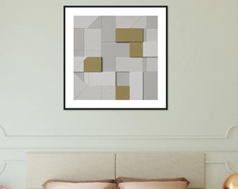 Abstract Wall Art - KIKUJIN