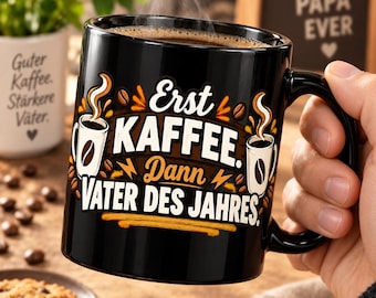 Regalo para papá, taza de regalo para el Día del Padre, frase para papá, taza divertida para papá, taza de café, idea de regalo para papá, Padre del Año, idea de regalo