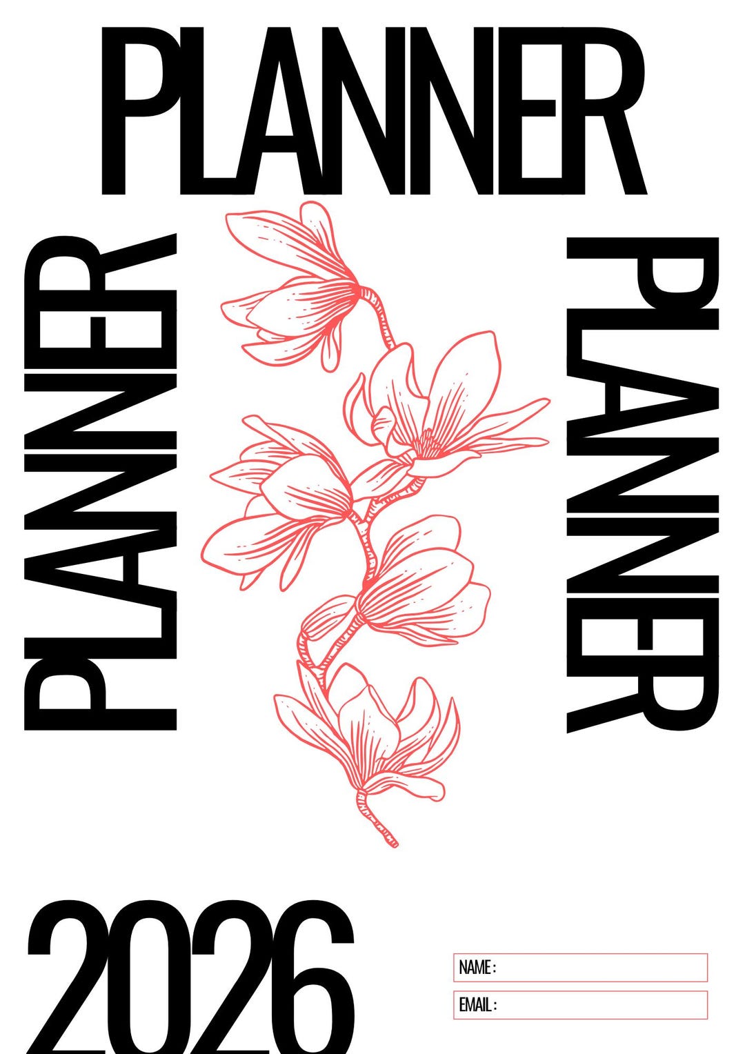 2026 Digital Planner PDF | Daily, Weekly & Monthly Goal Tracker for ...