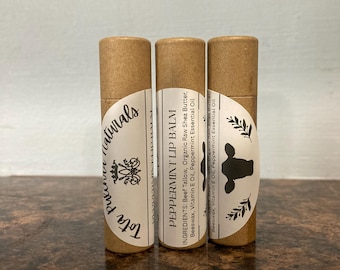Peppermint Beef Tallow Lip Balm