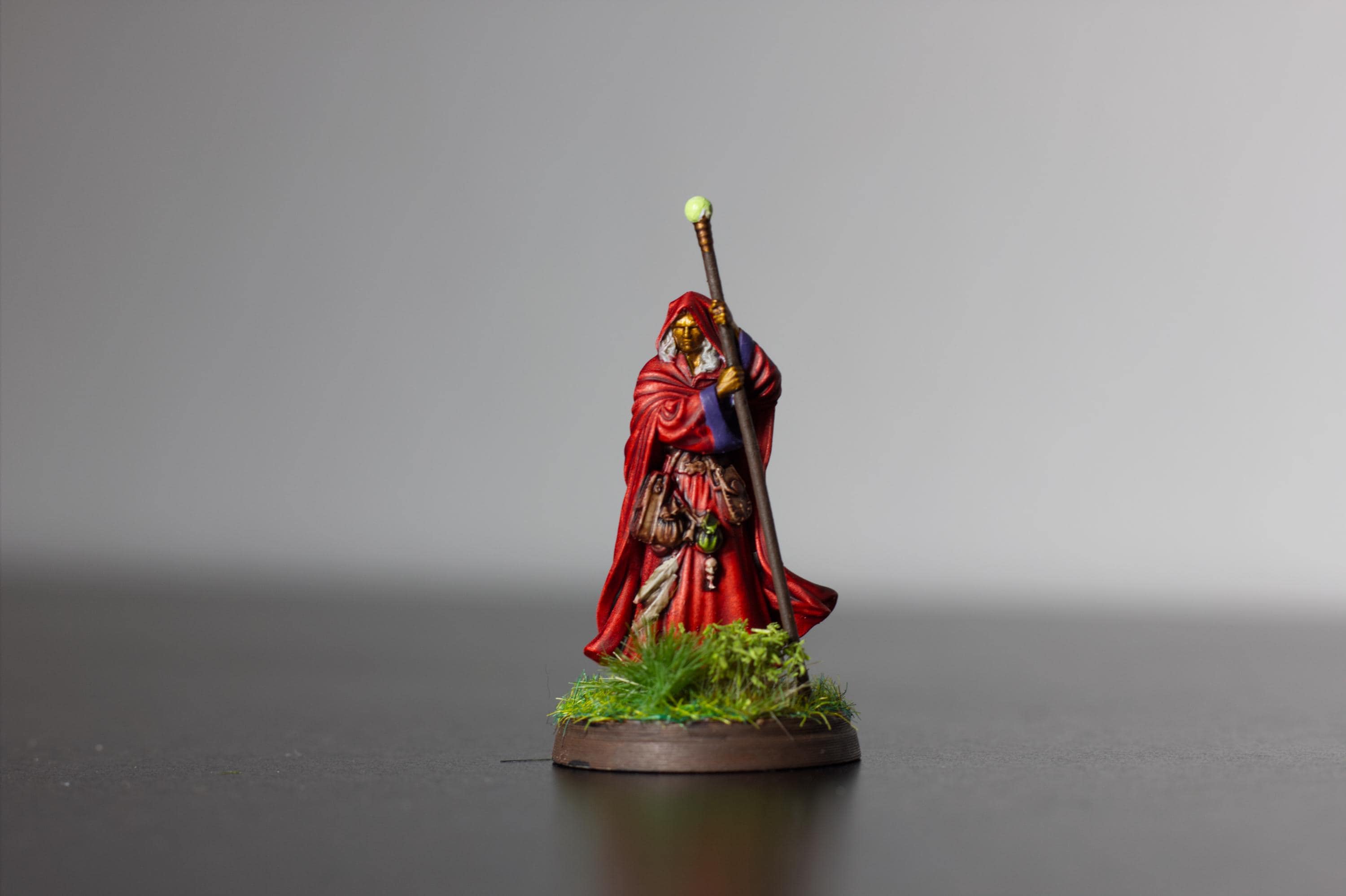 Red Robe Dnd Raistlin Majere Red Robe Miniature – Hand Painted Wizard Mage Sorcerer ...