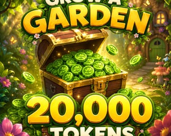 Garden Game Token Guide Pack | 20,000 Token Delivery Instructions | Fast Support