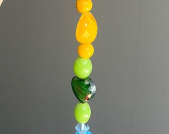 Rainbow Sun Catchers, Colorful Beads, Mother's Day Gift, Garden Decor, Window, Wall Hanging, sparkling Sun Catcher, Window Charm, yard Decor