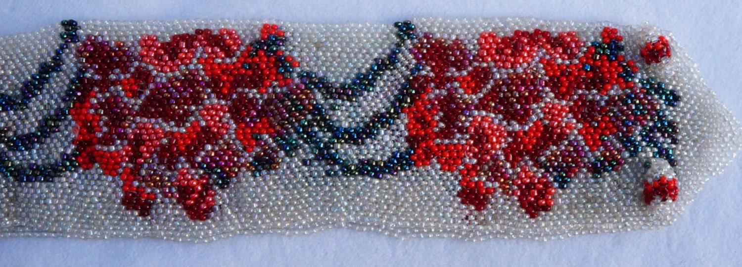 Women's Seed Bead Belt / Adjustable Seed Bead Belt Etsy