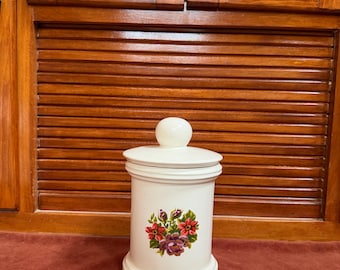 Vintage McCoy pottery storage jar