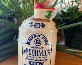 Vintage Mc Cormick Gin jug
