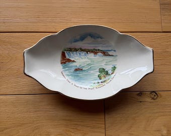 Vintage Niagara Falls candy dish