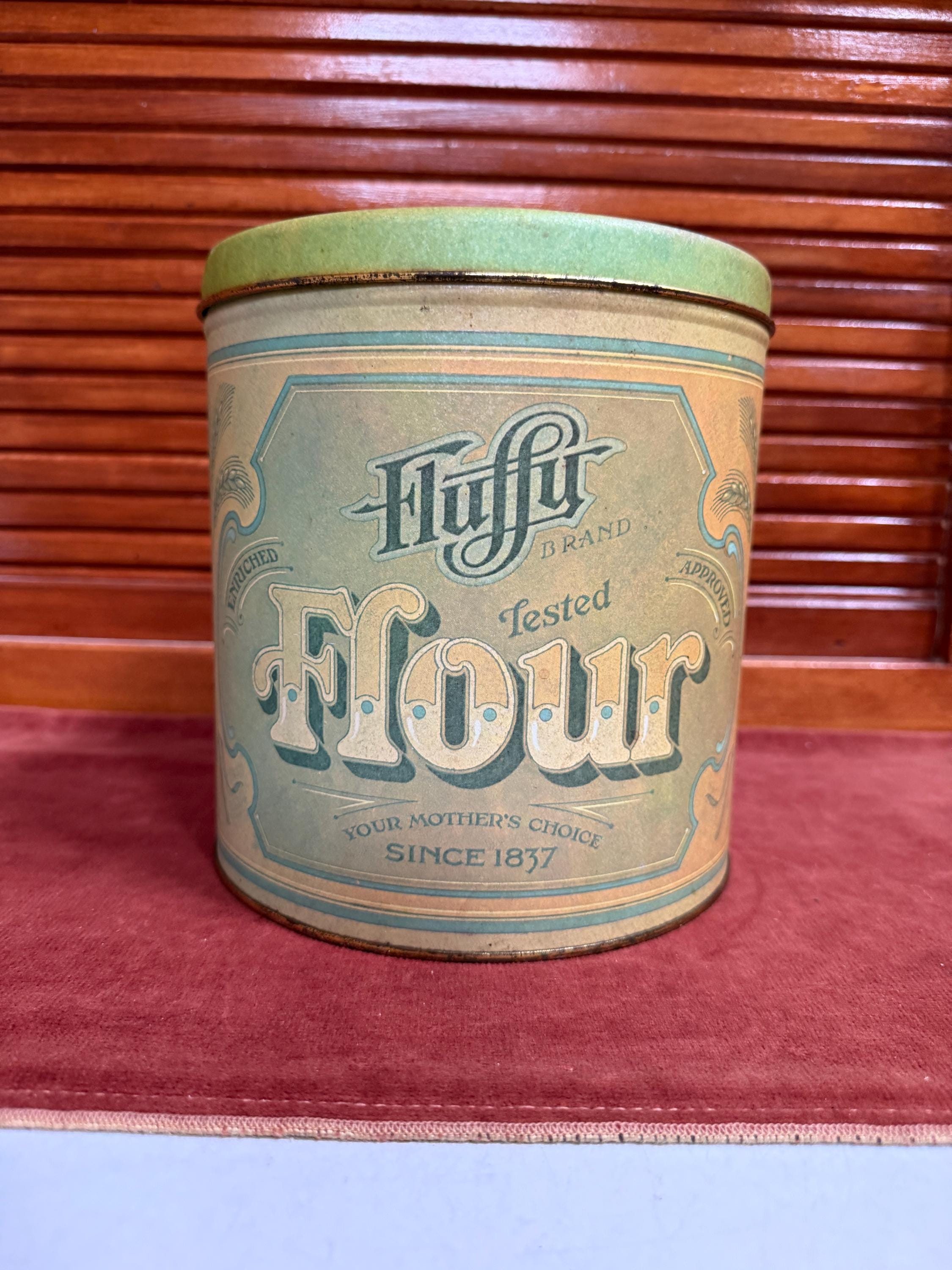 Fluffy Flour Tin - Etsy