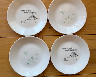 Vintage Corelle Star Wars appetizer plates