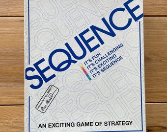 Vintage Sequence board game