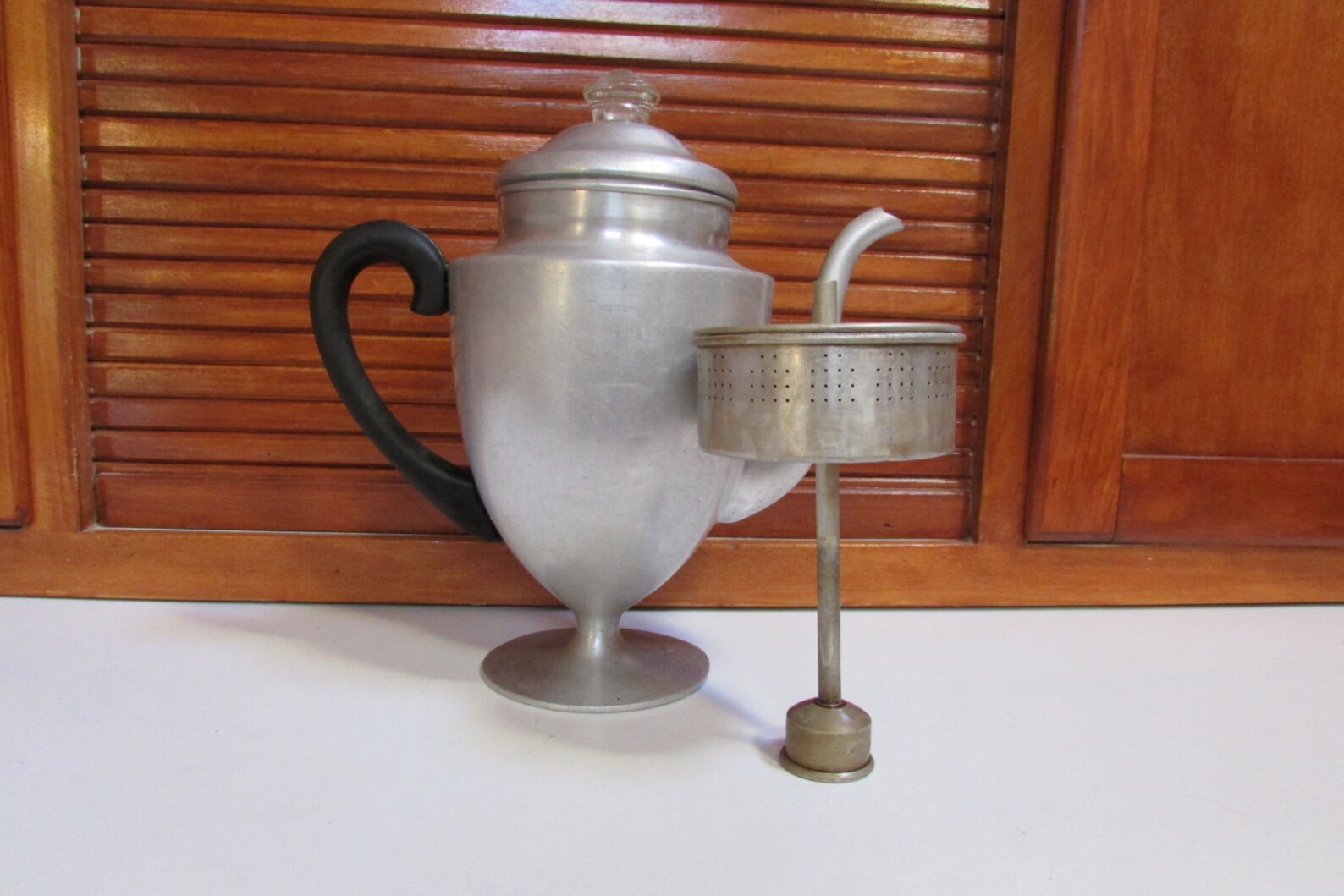 Vintage Aluminum Coffee Percolator Etsy