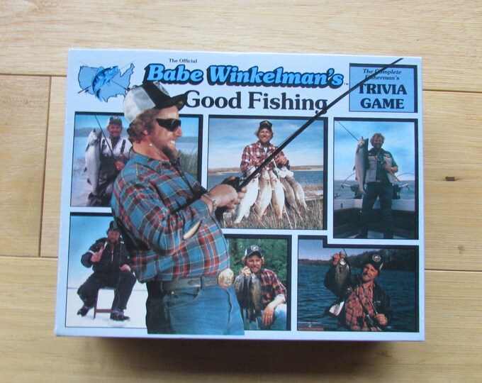 Babe Winkelman's Good Fishing Trivia Game Etsy